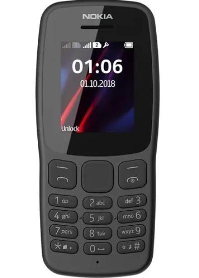 Телефон NOKIA 106 (TA-1564) DS черный EAC (1GF019BPA2C02) — фото 2