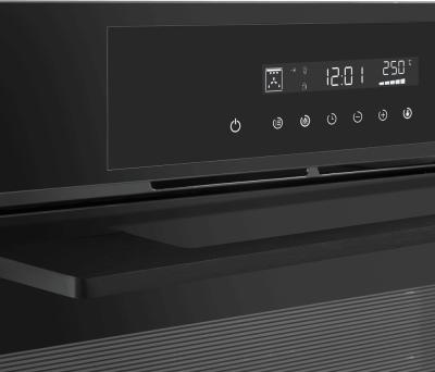 Духовой шкаф электрический MAUNFELD AEOD60103B2 чёрный стекло — фото 8