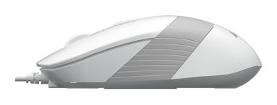 Мышь A4Tech Fstyler FM10 белый/серый оптическая (1600dpi) USB (4but) — фото 5