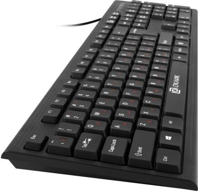 Клавиатура + мышь OKLICK 620M черный USB — фото 13