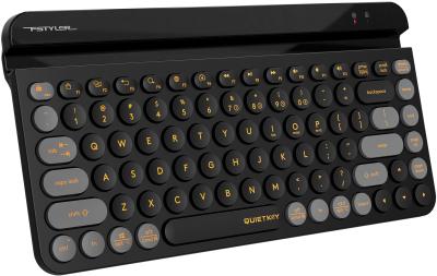 Клавиатура A4Tech Fstyler FBK30 черный/серый USB беспроводная BT/Radio slim Multimedia (FBK30 BLACKCURRANT) — фото 12