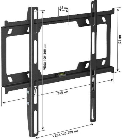 Кронштейн HOLDER LCD-F3616-B черный — фото 2