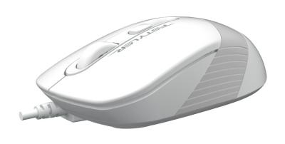 Мышь A4Tech Fstyler FM10 белый/серый оптическая (1600dpi) USB (4but) — фото 4
