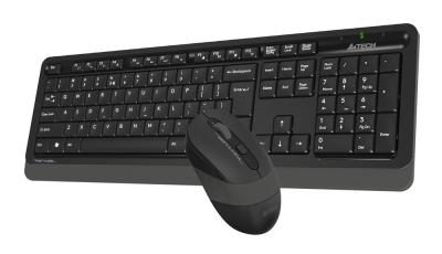 Клавиатура + мышь A4 Fstyler FG1010 клав:черный/серый мышь:черный/серый USB беспроводная Multimedia — фото 17