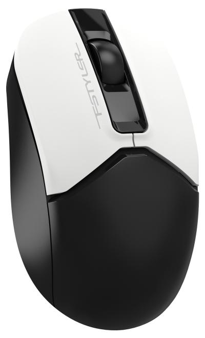 Мышь A4Tech Fstyler FB12 белый/черный оптическая (1200dpi) беспроводная BT/Radio USB (3but) (FB12 PANDA) — фото 15