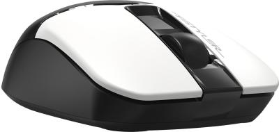 Мышь A4Tech Fstyler FG12 Panda белый/черный оптическая (1200dpi) беспроводная USB (3but) — фото 10