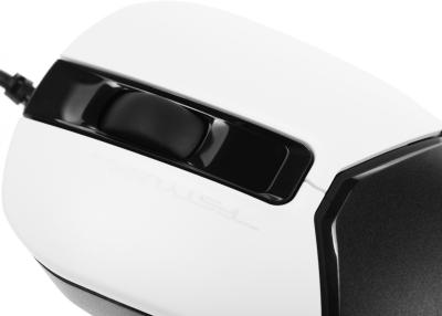 Мышь A4Tech Fstyler FM12 Panda белый/черный оптическая (1200dpi) USB (3but) — фото 2