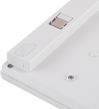 Комплект (клавиатура+мышь) OKLICK 240M, USB, беспроводной, белый — фото 5