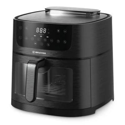 Аэрогриль BRAYER BR2042 черный (1800Вт /8л /8 программ)