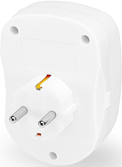 Сетевой фильтр BURO 100SH-Plus-W (1 розетка) белый (коробка) — фото 3
