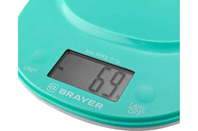 Весы кухонные BRAYER BR1802  [чаша-крышка] — фото 3