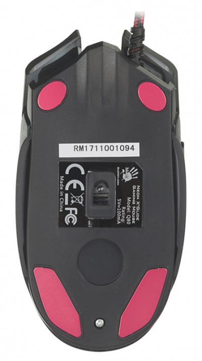 Мышь A4 Bloody Q80 черный оптическая USB игровая (8but) — фото 7
