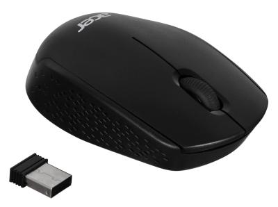 Мышь ACER OMR020 черный оптическая (1200dpi) беспроводная USB для ноутбука (3but) — фото 6