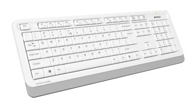 Клавиатура + мышь A4 Fstyler FG1010 клав:белый/серый мышь:белый/серый USB беспроводная Multimedia — фото 9