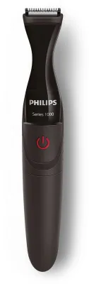 Триммер для бороды и усов PHILIPS MG1100/16 черный (насадок в компл:3шт)