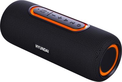 Портативная колонка HYUNDAI H-PS1021 черный/черный 25W 1.0 BT 10м 1500mAh — фото 3