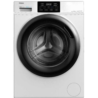 Стиральная машина фронтальная HAIER HW60-BP10919B белый/чёрный (пар,инвертор) — фото 1