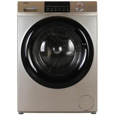 Стиральная машина фронтальная HAIER HW70-BP12959G золотой/черный (пар, инвертор) — фото 1