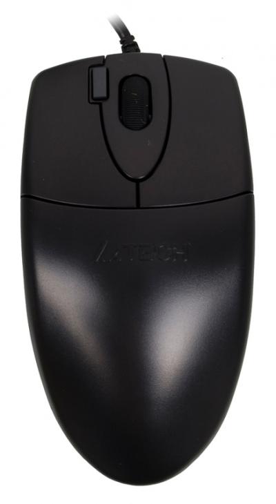 Мышь A4 OP-620D черный оптическая (800dpi) USB — фото 1