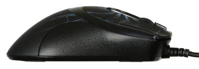Мышь A4 Oscar Editor XL-747H рисунок/голубой лазерная (3600dpi) USB игровая (6but) — фото 4
