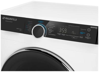 Стиральная машина фронтальная MAUNFELD MFWM1510WH06 белый/черный (10 кг, диспл, инвертор) — фото 4