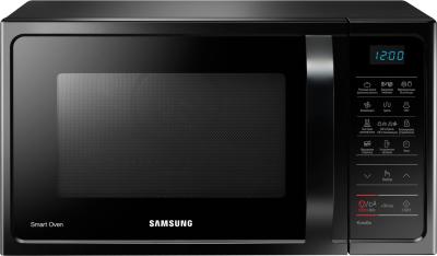 Микроволновая печь SAMSUNG MC28H5013AK/BW черный (электрон.,конвекция, гриль, 900Вт, 28л) — фото 1