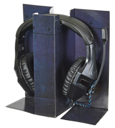 Наушники с микрофоном OKLICK HS-L370G ECLIPSE черный 1.9м мониторы — фото 9