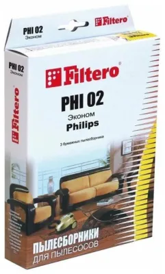Filtero Мешки-пылесборники PHI 02 Эконом