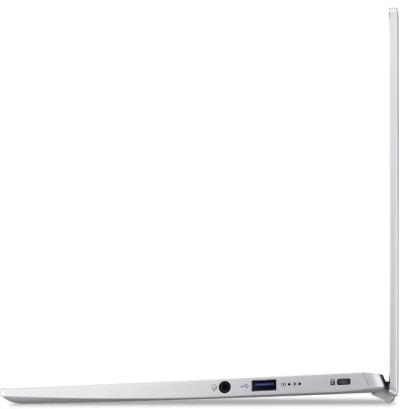 Ноутбук 14" ACER Swift SF314-511-32P8 [NX.ABLER.003] FullHD/I3-1115/8/SSD 256Gb/no OS серебристый — фото 3