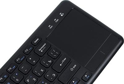 Клавиатура OKLICK 830ST черный USB беспроводная slim Multimedia Touch — фото 21
