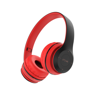 Наушники полноразмерные BOROFONE BO4, Charming rhyme, bluetooth, microSD, AUX, красный (6931474709899)