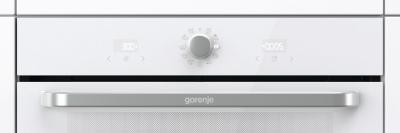 Духовой шкаф электрический GORENJE BOS67371SYW белый (сенсор, конвекция) — фото 6