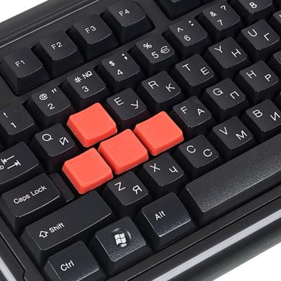 Клавиатура A4 X7-G300 черный USB Gamer — фото 4