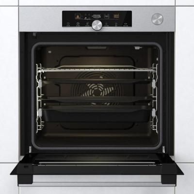 Духовой шкаф электрический GORENJE BPSA6747A08X нерж/черн (сенс.диспл, телескоп, пар, термощуп) — фото 2