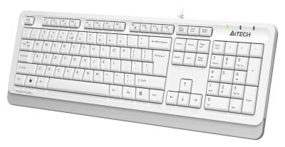 Клавиатура A4Tech Fstyler FKS10 белый/серый USB (FKS10 WHITE) — фото 7