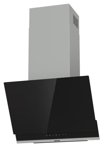 Вытяжка каминная наклонная GORENJE WHI649X21P черный — фото 2
