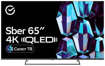 Телевизор LED SBER SDX-65UQ5231 QLED 4K Smart (Салют) — фото 1