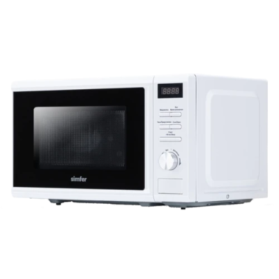 Микроволновая печь SIMFER MD2250 белый  [700w /20л /электрон] — фото 2