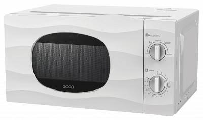 Микроволновая печь ECON ECO-2038M белый (700w /20л /мех)