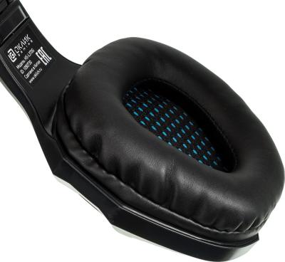 Наушники с микрофоном OKLICK HS-L370G ECLIPSE черный 1.9м мониторы — фото 18