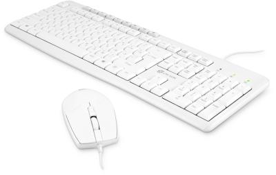 Клавиатура + мышь OKLICK S650 клав:белый мышь:белый USB (1875257) — фото 4