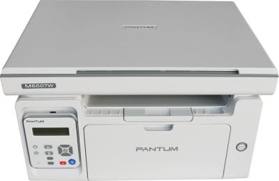 МФУ лазерный PANTUM M6507W A4 WiFi серый — фото 3