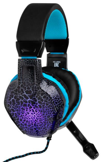 Наушники с микрофоном OKLICK HS-L400G ZEUS черный 1.8м мониторы — фото 15