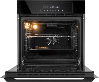 Духовой шкаф электрический MAUNFELD AEOD60103B2 чёрный стекло — фото 4