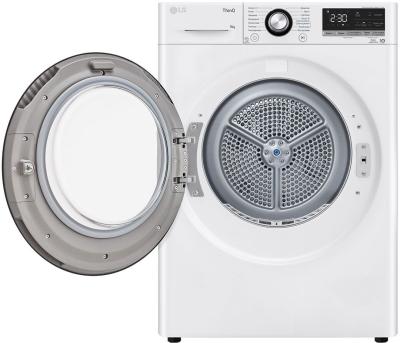 Сушильная машина LG DC90V3V6W белый (14 режимов, 9кг, тепл.насос,) Eco Hybrid, ThinQ — фото 4