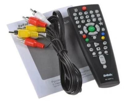 Цифровой ресивер DVB-T2 BBK SMP027HDT2 черный LCD дисплей — фото 2
