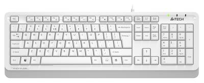 Клавиатура A4Tech Fstyler FKS10 белый/серый USB (FKS10 WHITE) — фото 1