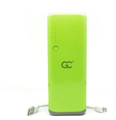 Мобильный аккумулятор GC  GP-10.0 GN (Green) 4 USB с LED фонариком — фото 2