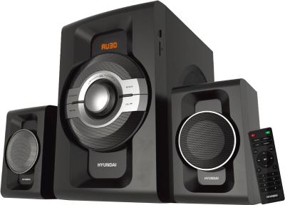 Минисистема HYUNDAI H-MS1403 черный 60Вт FM USB BT SD — фото 1
