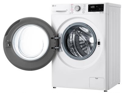 Стиральная машина фронтальная LG F2V3HS4W белый/серебристый (7кг, пар, дозагрузка) — фото 3